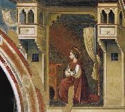 GIOTTO di Bondone The Virgin Receiving the Message France oil painting artist